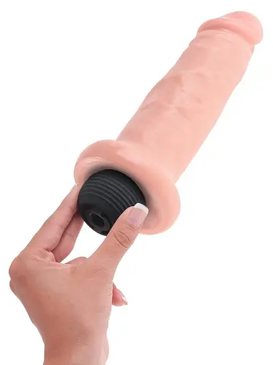 Фалоімітатор з еякуляцією Pipedream Squirting Cock 17.8 см тілесний - фото 4