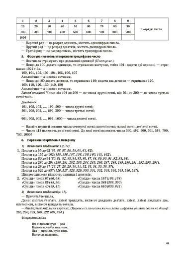 Мій конспект. Математика. 3 клас. Частина 2 (за підручником С. О. Скворцової О. В. Онопрієнко) - фото 4