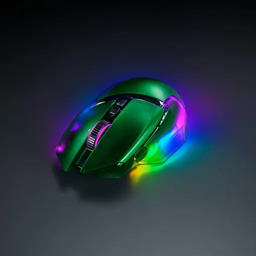 Миша Razer Basilisk V3 PRO Wireless 35K Phantom Green (RZ01-05240300-R3G1) - фото 6