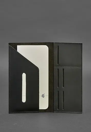 Кожаный тревел-кейс 3.1 черный Crazy Horse - фото 4