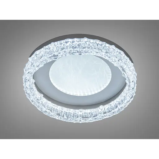 Світлодіодний стельовий світильник Romin сірий 34 Вт CCT - фото 1