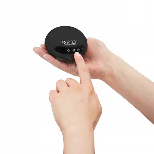 Массажная вакуумная банка 4FIZJO аккумуляторная с ИК прогревом 4FJ0517 Black (P-5907739318695) - фото 6