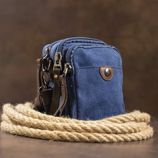 Чоловіча барсетка Vintage 17х13х6 см acs0016108 - фото 6