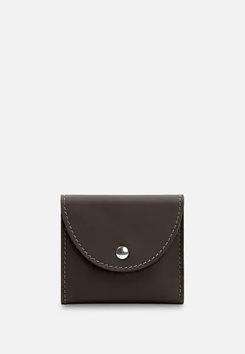 Кожаный кошелек 2.2 темно-коричневый - фото 2