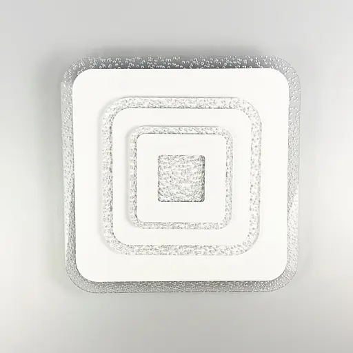 Светильник LED с прозрачным акриловым рассеивателем Line F 20х20 см Арт. 2234-200 Q WT - фото 1