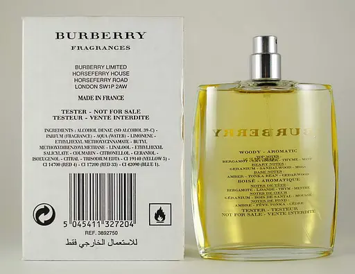 Оригинал Burberry For Men 100 мл ТЕСТЕР туалетная вода - фото 1