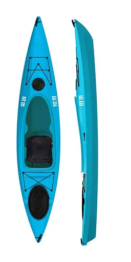 Каяк Tahe Fit 111 Pe Skeg Turquoise (1053-107678)
