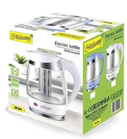 Електрочайник Maestro MR-065-BLUE - фото 5