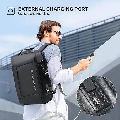 Рюкзак Oiwas OCB5012 черный - фото 3