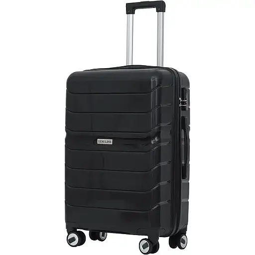 Валіза Semi Line 26" M Black (T5618-2) - фото 1