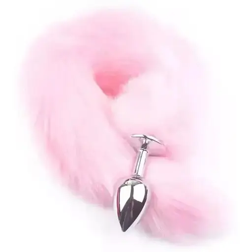 Анальна пробка з хвостом лисички - фото 1