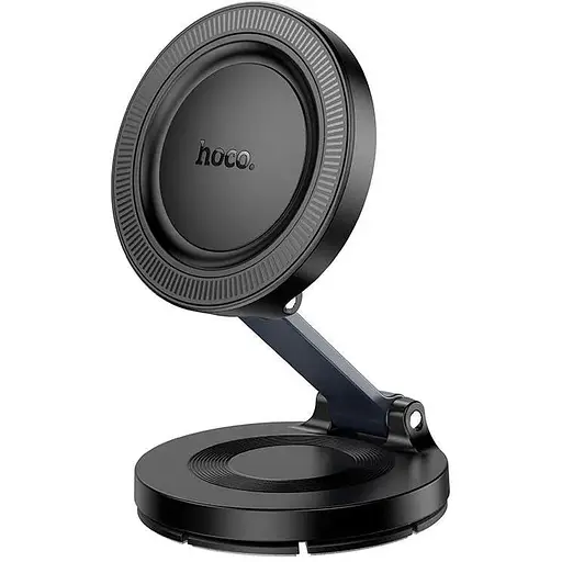 Держатель Hoco Show folding RING magnetic Car holder H61 dashboard 4.5-7" - фото 1