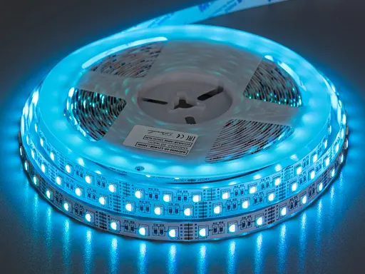 Світлодіодна стрічка 12В, 60діодів на метр, 10мм, RGB - фото 2