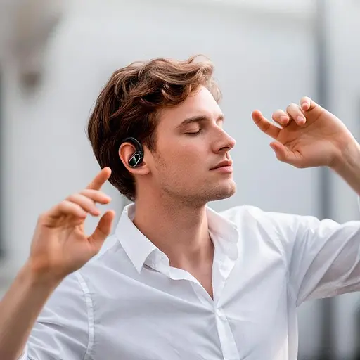 Навушники Hoco Rhyme true wireless BT headset EQ29 BT5.4 9/45h - фото 3