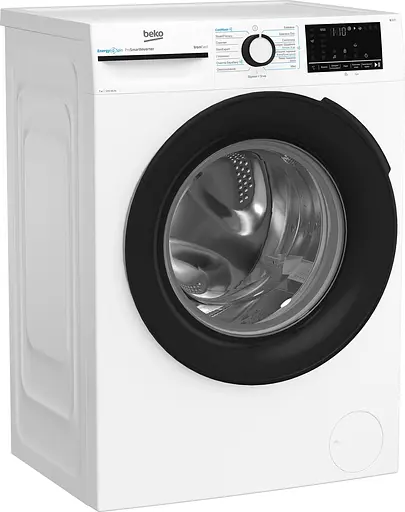 Стиральная машина Beko фронтальная 7 кг 1200 A+++ (-10%) 50 см дисплей инвертор ПАВ белый - фото 2
