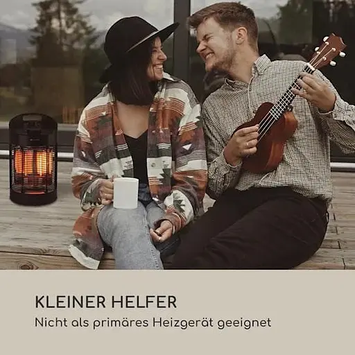 Інфрачервоний обігрівач Blumfeldt Heat Guru 360 Mini 350 Вт 700 Вт (10035506) - фото 8