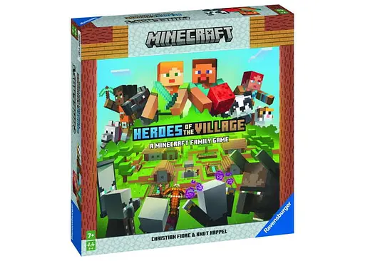 Настільна гра Ravensburger Майнкрафт: Герої села (Minecraft - Heroes of the Village) (англ.) (PS137)