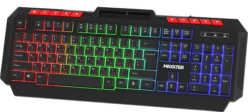 Клавиатура Maxxter KBG-UML-02B-UA RGB Black - фото 3