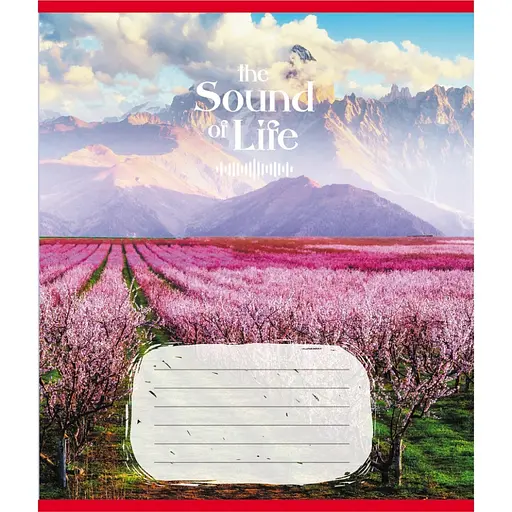 Зошит учнівський "Музика життя" Leader 036-580266L-3 в лінію, 36 аркушів - фото 1