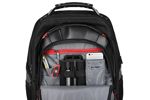 Рюкзак для ноутбука, Pegasus 17", черно-серый Wenger teh0014567 - фото 10