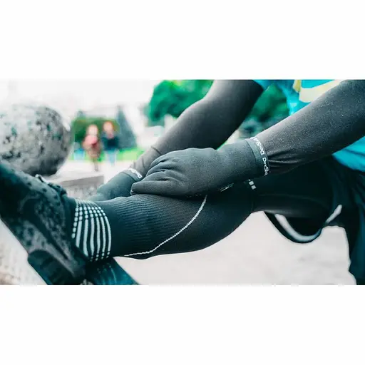 Носки DexShell Compression Mudder водонепроницаемые M серые - фото 8