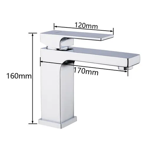 Змішувач для умивальника Gappo Futura G1018 - фото 5