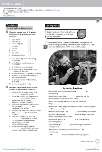 Complete First. Workbook without answers and Downloadable Audio - фото 7