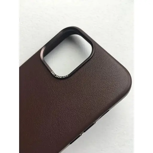 Кожаный чехол Decoded Leather Case MagSafe Apple iPhone 13 Pro Max/12 Pro Max (6.7") Chocolate Brown - фото 8
