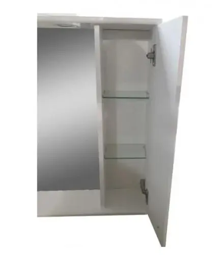 Дзеркало ПіК Сімпл з шафкою і LED підсвічуванням 50 см праве 30412 - фото 4