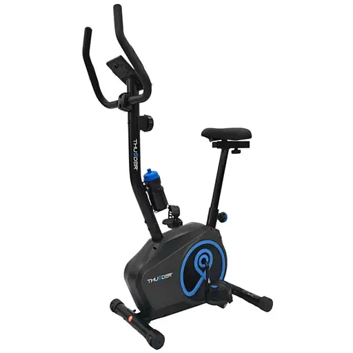 Велотренажер магнітний THUNDER ZIGGS чорно-синій - фото 1