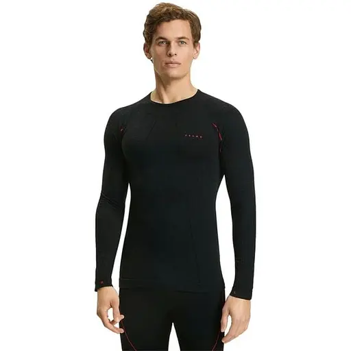 Термокофта Falke ESS Wool-Tech M Black-Red XXL (1097-33411-3008 XXL)
