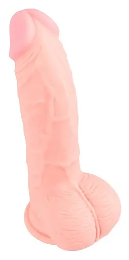 Фалоімітатор Orion Medical Silicone Dildo 20 см тілесний - фото 2