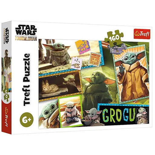 Пазл Trefl Грогу Звездные войны: Мандалориан 160 эл. (15411) - фото 1