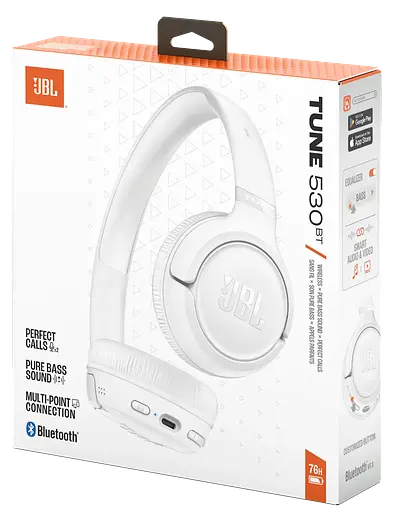 Наушники Tune 530BT White (JBLT530BTWHTEU) JBL teh0021118 - фото 10