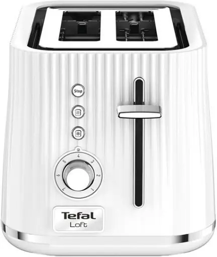 Тостер Tefal Loft 850 Вт пластик білий - фото 2
