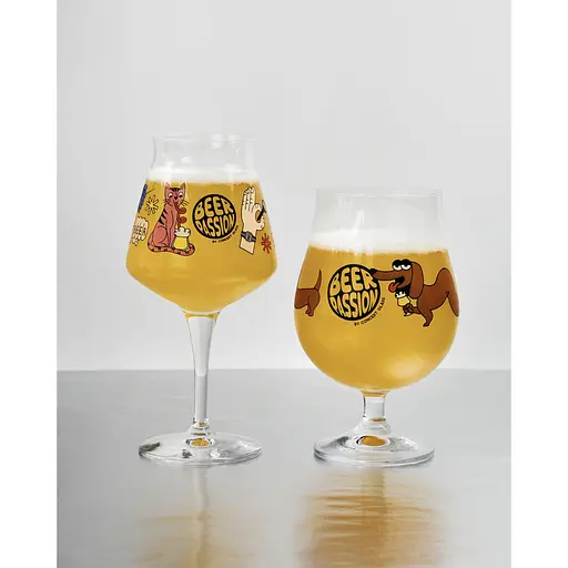 Набір келихів для пива Concept Glass Beer Time Beer Passion 2 шт. (BP/8809) - фото 2