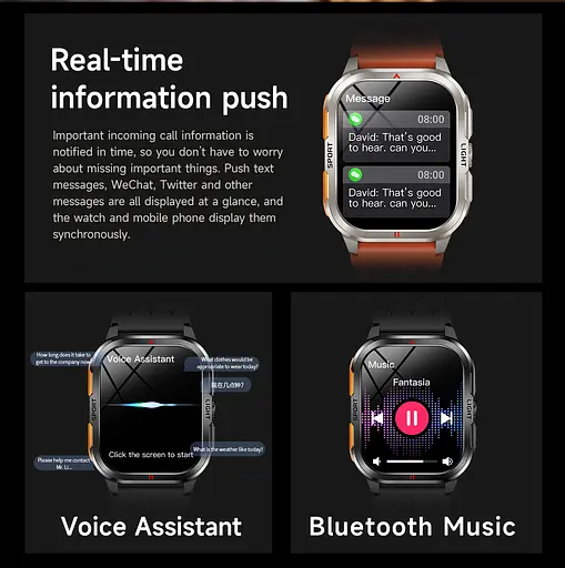 Часы Smart Fantastic Nylon, 2 ремешка - фото 21