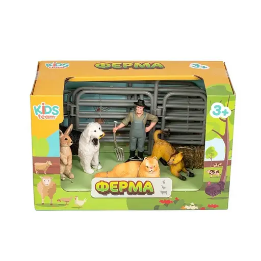Детский игрушечный набор "Ферма" Q9899-X13_1 кушечки, собака, кролик - фото 2