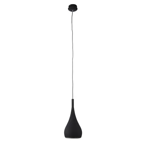 Люстра Brille лофт підвісна в спальню E27 60W BK (BL-262S/1)