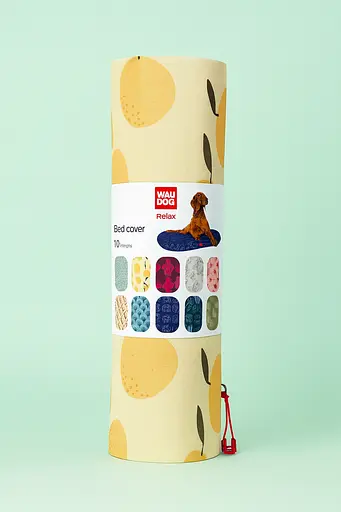 Чохол для лежанки Waudog Relax Апельсини S  55х40 см   - фото 2