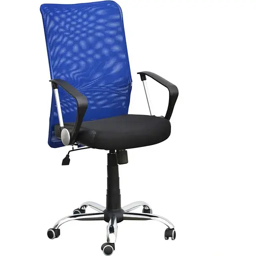 Кресло АЭРО HB сиденье Неаполь N-20/спинка Сетка синяя