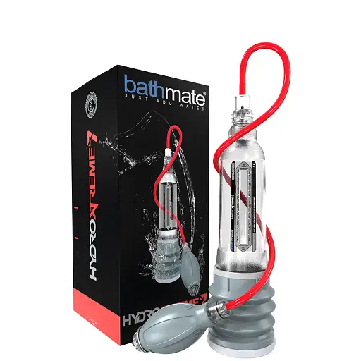 Гидропомпа Bathmate HydroXtreme 7 (X30) для члена длиной от 12,5 см до 18 см диаметр до 5 см - фото 4