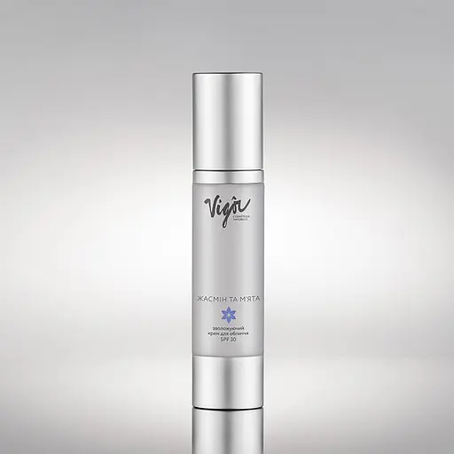Увлажняющий крем с SPF 30 Жасмин и Мята Vigor 50 мл - фото 1