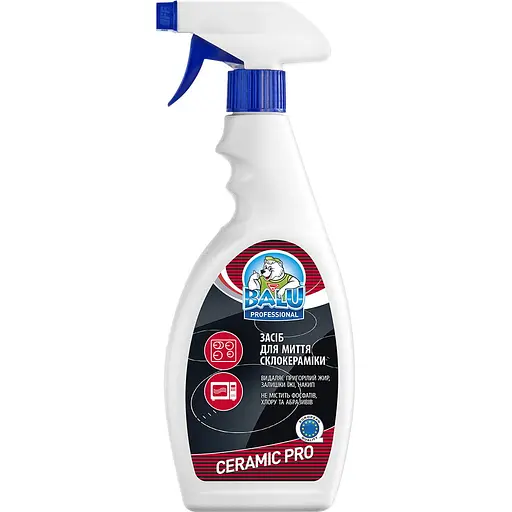 Професійний засіб для миття склокераміки Balu Ceramic pro 550 мл