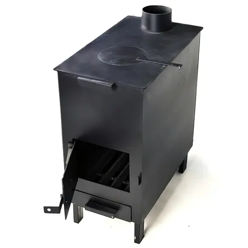 Пічка-буржуйка Сила з варильною поверхнею 7 кВт 620х290х530 мм 