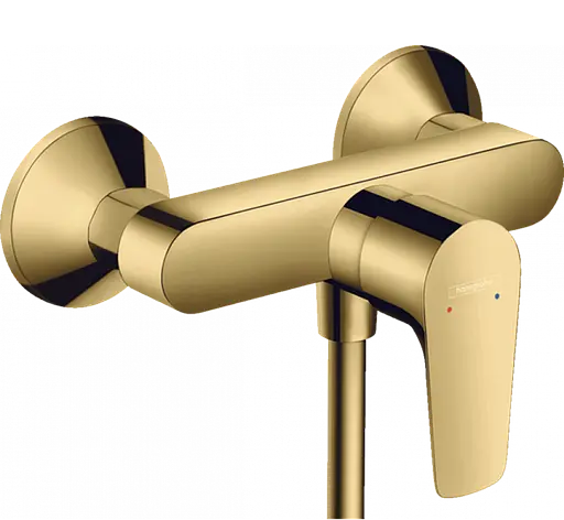 Змішувач Hansgrohe Talis E для душу Polished Gold Optic 71760990 Золотий - фото 1