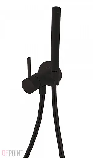 Набір гігієнічного душу прихованого монтажу Tres Max 134123NM, Чорний матовий - фото 4