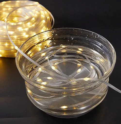 Уличные гирлянды фонари SunLamp 50 м 500Led на солнечной батарее - фото 7