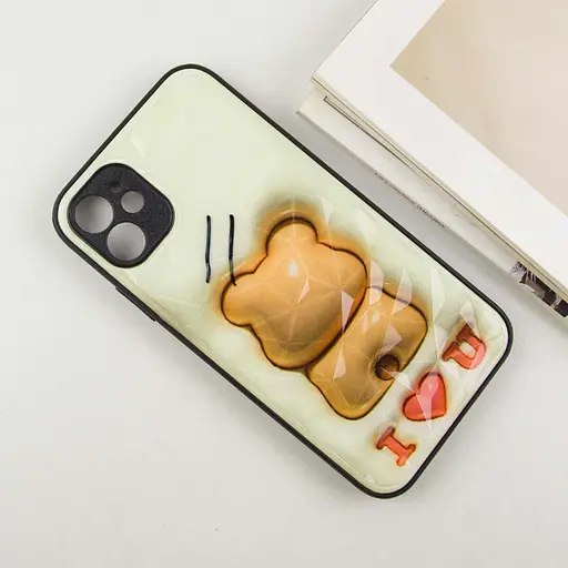 Чохол Epik TPU+PC Prisma Fluffie для Apple iPhone 11, 6.1 Bear - фото 3