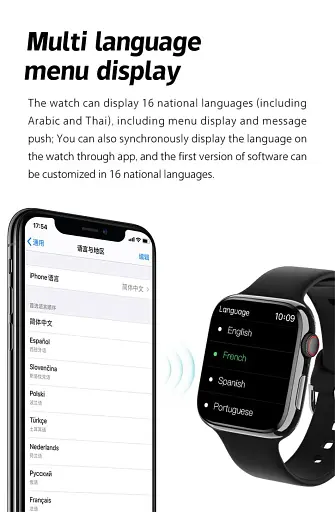 Смарт-годинник Lige BW0445 з силіконовим ремінцем Pink (17795) - фото 6